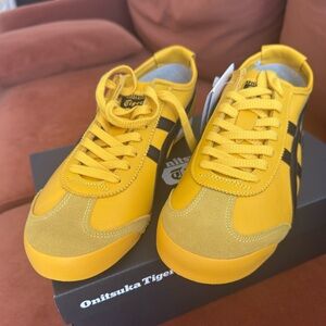 Onitsuka Tiger Mexico 66 Yellow Sneaker “Kill Bill” Colorway US 8.5 EU 42